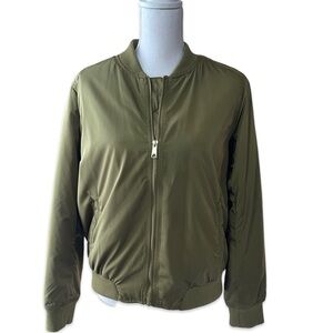 Army Green Bomber Jacket Large